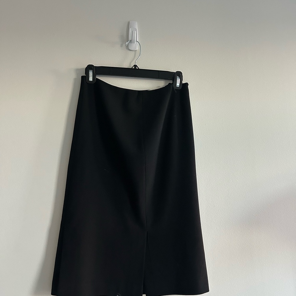 Prada Classic Black Pencil Skirt